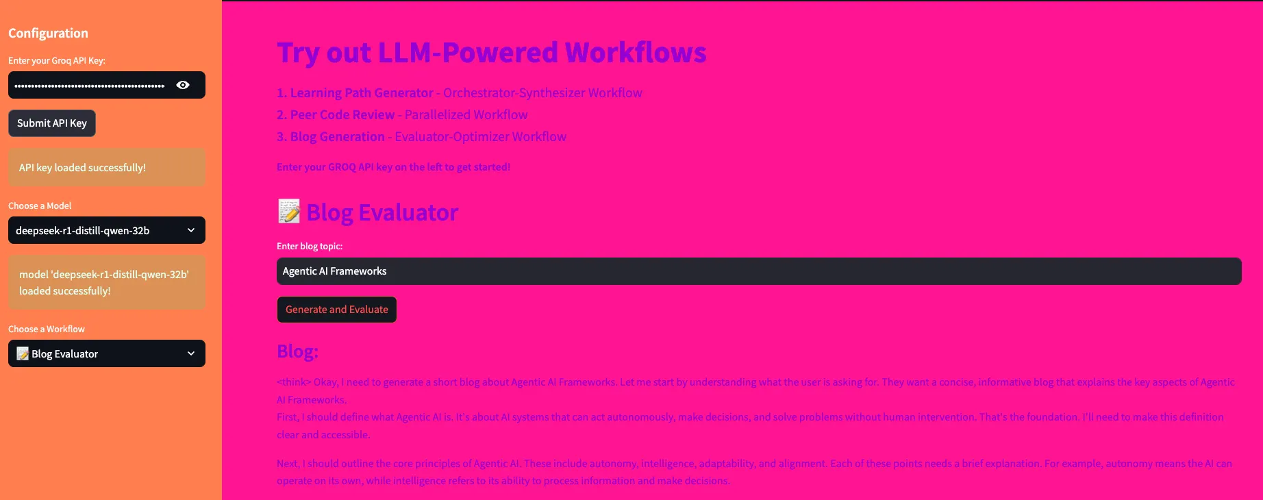 Building Agentic AI Apps using LangGraph, Pydantic, Streamlit & Groq (Part 1)